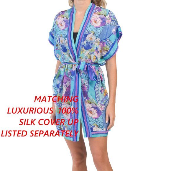 Gottex $182 Samosir TUMMY CONTROL Square Neck High Back One Piece Swimsu… - Picture 3 of 5